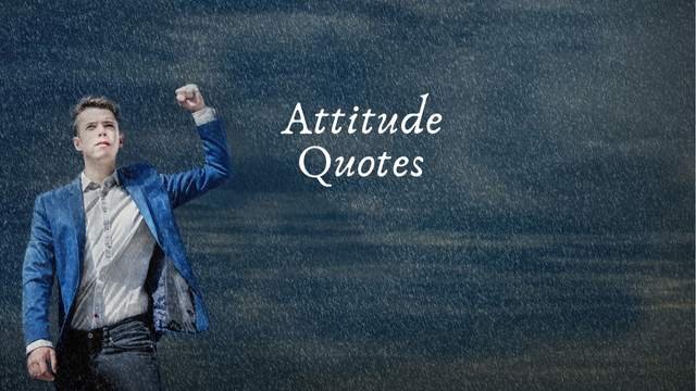 Attitude Quotes Image